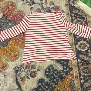 Red and white striped shirt Kate Spade Broome Street